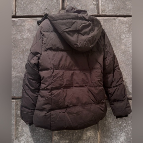 NWT GGleaf Women's Winter Puffer Coat Removable Hood Color Black Size M - Picture 3 of 8